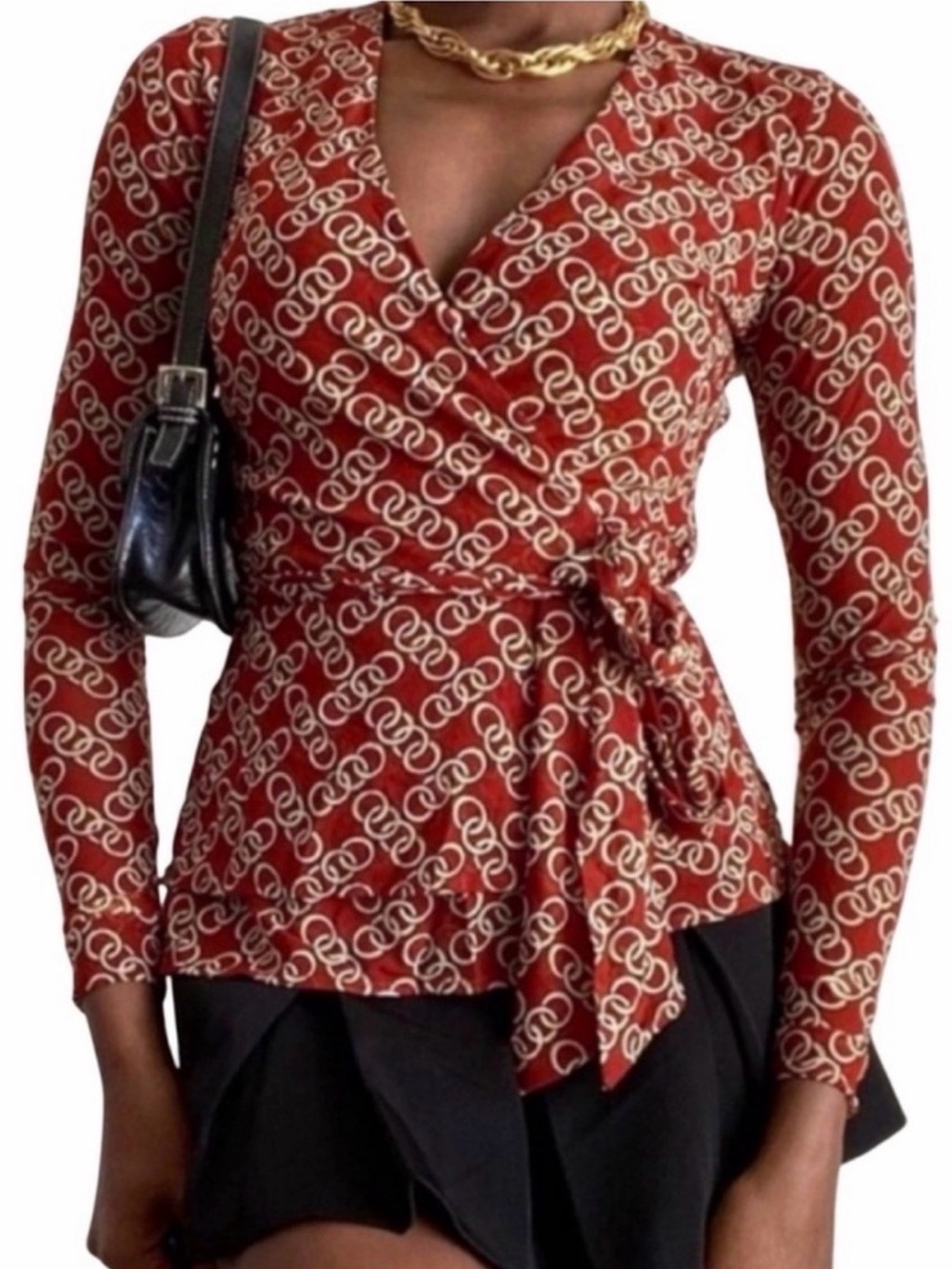 CAbi #3951 Ringleader Wrap Top